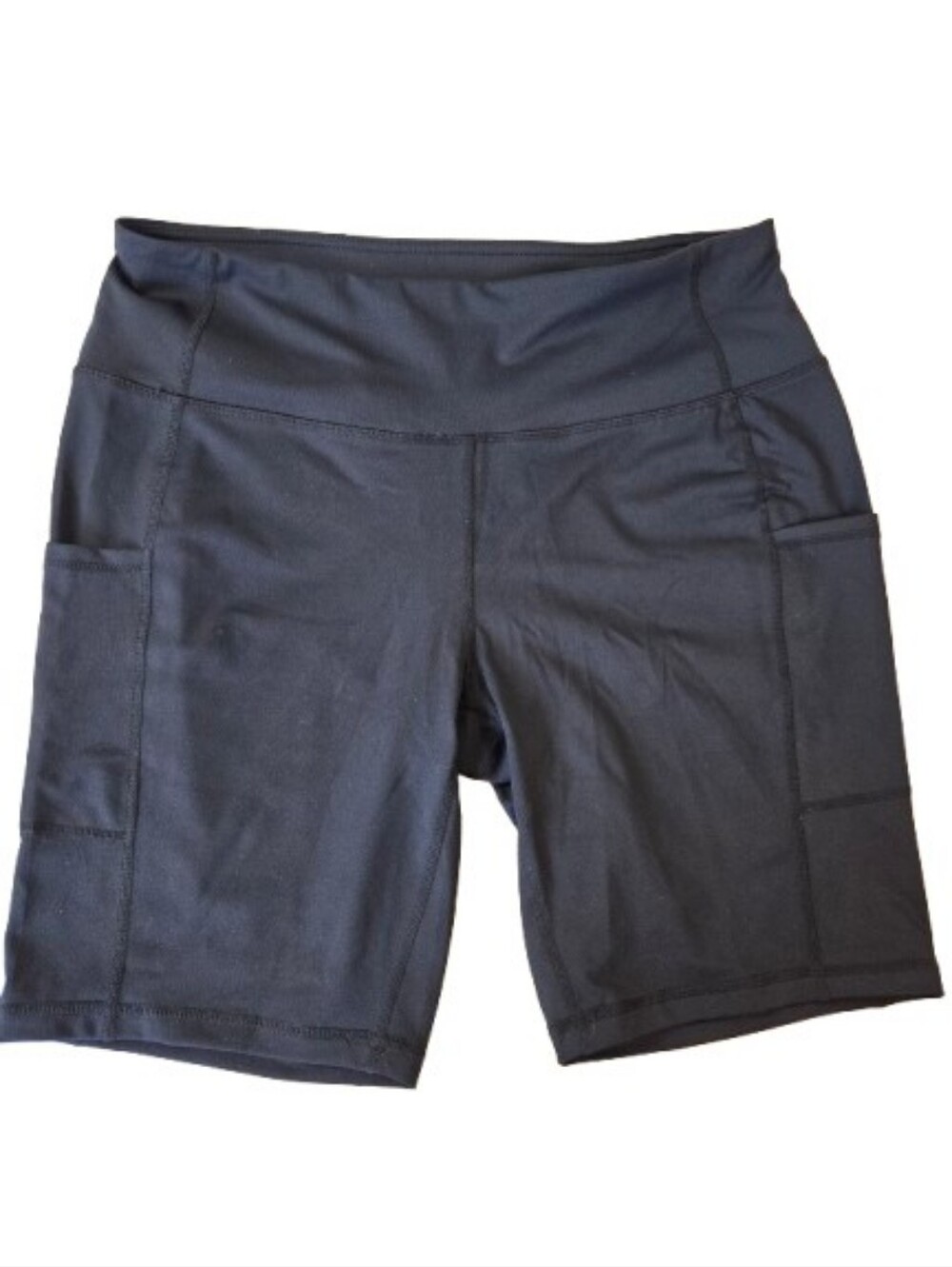 NWT Baleaf Black Mid-Rise Bike Shorts with Side Pockets Size XL